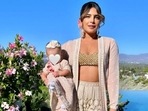 Priyanka Chopra celebrated Diwali with daughter Malti Marie Chopra Jonas at their lavish LA home. Priyanka Chopra celebrated Diwali with daughter Malti Marie Chopra Jonas at their lavish LA home.