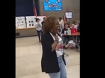School surprises principal with birthday party.(Instagram/@majically) School surprises principal with birthday party.(Instagram/@majically)