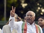 Congress Kharge takes charge as party prez Congress Kharge takes charge as party prez