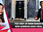 FOX VISIT AT RISHI SUNAK'S NEW ADDRESS GOES VIRAL FOX VISIT AT RISHI SUNAK'S NEW ADDRESS GOES VIRAL