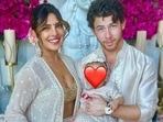 Priyanka Chopra and Nick Jonas with Malti celebrate Diwali. Priyanka Chopra and Nick Jonas with Malti celebrate Diwali.