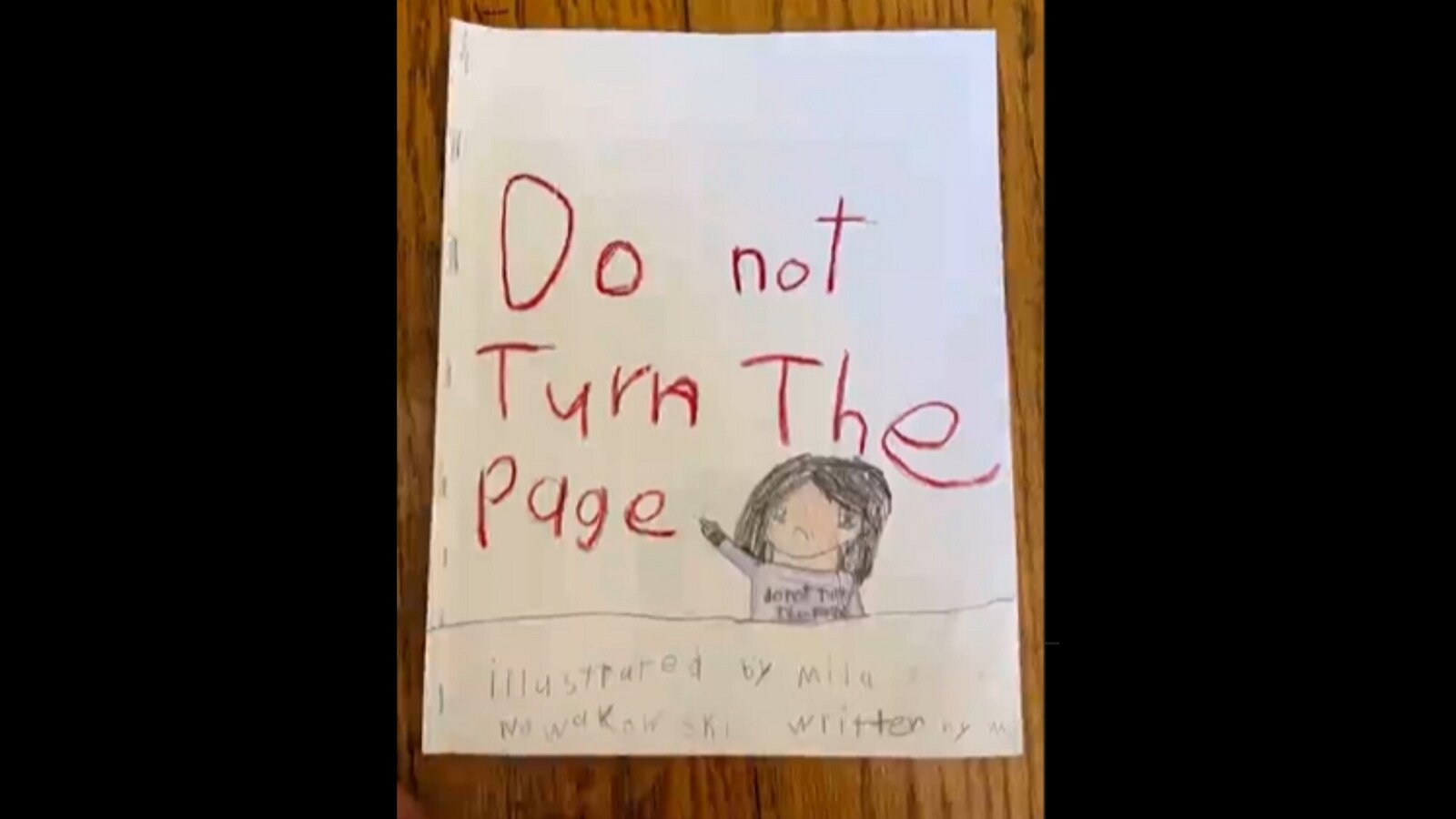 Little girl writes book with very specific instructions. Watch what happens next | Trending