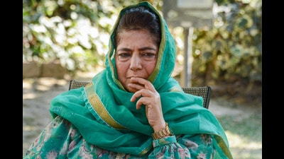 PDP president Mehbooba Mufti on Monday said it was a proud moment that Indian-origin Rishi Sunak was elected as Prime Minister of the United Kingdom, but it was a reminder that India was “still shackled by divisive and discriminatory laws like NRC and CAA.” (PTI) PDP president Mehbooba Mufti on Monday said it was a proud moment that Indian-origin Rishi Sunak was elected as Prime Minister of the United Kingdom, but it was a reminder that India was “still shackled by divisive and discriminatory laws like NRC and CAA.” (PTI)