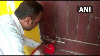 The museum of Miyas in Assam’s Goalpara district was sealed by the authorities on Tuesday. (ANI) The museum of Miyas in Assam’s Goalpara district was sealed by the authorities on Tuesday. (ANI)