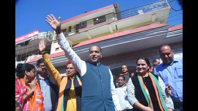Himachal Pradesh chief minister Jai Ram Thakur. (HT Photo)