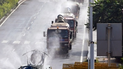 However, in Lodhi Road, the AQI was in the 'poor' category at 273. (HT File Image) However, in Lodhi Road, the AQI was in the 'poor' category at 273. (HT File Image)