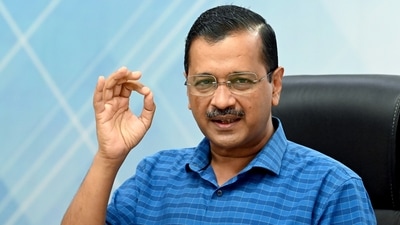 Delhi chief minister Arvind Kejriwal addresses a press conference on Wednesday. (ANI) Delhi chief minister Arvind Kejriwal addresses a press conference on Wednesday. (ANI)