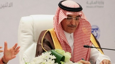 Saudi Minister of Finance Mohammed Bin Abdullah Al-Jadaan is seen. (Reuters)