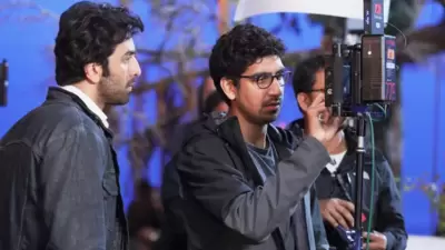 Ayan Mukerji directing Ranbir Kapoor on the sets of Brahmastra Part One. Ayan Mukerji directing Ranbir Kapoor on the sets of Brahmastra Part One.