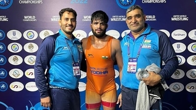 Sajan Bhanwala became the first Indian wrestler to win a Greco-Roman medal at the U-23 World Championships Sajan Bhanwala became the first Indian wrestler to win a Greco-Roman medal at the U-23 World Championships