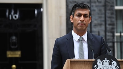 Sunak, Britain’s youngest prime minister, replaced Liz Truss who resigned after 44 days following a “mini budget” that sparked turmoil in financial markets. (Bloomberg) Sunak, Britain’s youngest prime minister, replaced Liz Truss who resigned after 44 days following a “mini budget” that sparked turmoil in financial markets. (Bloomberg)