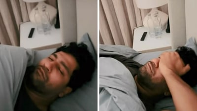 Vicky Kaushal's reaction after hearing Katrina Kaif's wake up call.