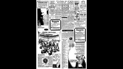 HT This Day: Oct 30, 1969 -- TV for Bombay with West German aid