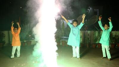 The air quality has worsened in many Uttar Pradesh cities after Diwali celebrations. (Deepak Gupta/HT Photo) The air quality has worsened in many Uttar Pradesh cities after Diwali celebrations. (Deepak Gupta/HT Photo)