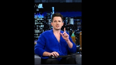 Charlie Puth creating an original beat out of mug and spoon on The Tonight Show starring Jimmy Fallon. (Instagram/@fallontonight) Charlie Puth creating an original beat out of mug and spoon on The Tonight Show starring Jimmy Fallon. (Instagram/@fallontonight)