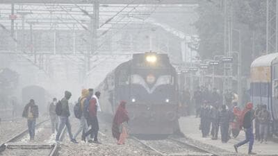Over a dozen long-distance passenger trains have been diverted. (HT PHOTO (Representative)) Over a dozen long-distance passenger trains have been diverted. (HT PHOTO (Representative))