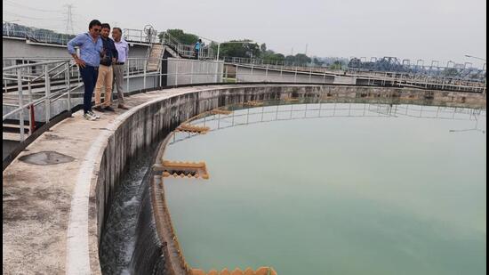 The authority is also working on the Ganga water project which may be inaugurated by the CM on the same day if all preparations are completed, officials added. (HT Photo)