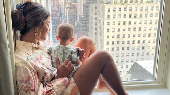 Priyanka Chopra and Nick Jonas named their little girl Malti Marie Chopra Jonas.(Instagram)