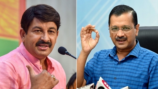 Following Delhi CM's demand to introduce images of lords Lakshmi-Ganesha on INR, BJP's Manoj Tiwari has reacted calling it a new 'tactic' ahead of polls.