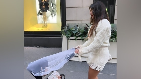 Priyanka Chopra announced in January 2022 that she and her husband Nick Jonas had welcomed their first child together via a surrogate.(Instagram)