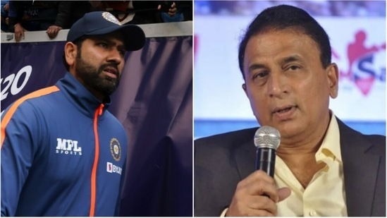 Rohit Sharma; Sunil Gavaskar(AP/File)