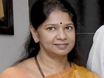 File photo of DMK MP Kanimozhi.