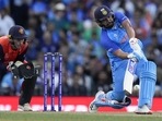 Rohit Sharma hits a six during the T20 World Cup 2022 match between India and the Netherlands in Sydney.(AP) Rohit Sharma hits a six during the T20 World Cup 2022 match between India and the Netherlands in Sydney.(AP)