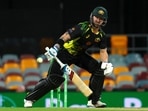 Australia's Matthew Wade plays a shot Australia's Matthew Wade plays a shot