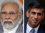 Prime Minister Narendra Modi on Thursday spoke to his newly appointed British counterpart Rishi Sunak. Prime Minister Narendra Modi on Thursday spoke to his newly appointed British counterpart Rishi Sunak.