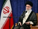 Iran's Supreme Leader Ayatollah Ali Khamenei is seen.