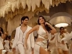Sidharth Malhotra and Nora Fatehi in Thank God song Manike.