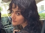 Taapsee Pannu urged the paparazzi not to block her car door. Taapsee Pannu urged the paparazzi not to block her car door.