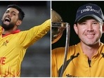 Sikandar Raza and Ricky Ponting