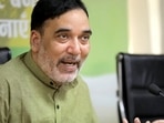 File photo of Delhi environment minister Gopal Rai. 