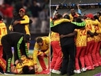 Incredible scenes as Zimbabwe registered a win for the ages(ICC/Twitter) Incredible scenes as Zimbabwe registered a win for the ages(ICC/Twitter)
