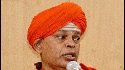 Chitradurga police have filed a charge sheet against three people, including Shivamurthy Murugha Sharanu (ANI) Chitradurga police have filed a charge sheet against three people, including Shivamurthy Murugha Sharanu (ANI)