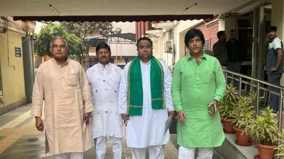 A BJD delegation complained to Election Commission in New Delhi against Odisha BJP leaders and workers accusing them of indulging in electoral illegalities and malpractices in Dhamnagar assembly bypolls. (Twitter/ANI) A BJD delegation complained to Election Commission in New Delhi against Odisha BJP leaders and workers accusing them of indulging in electoral illegalities and malpractices in Dhamnagar assembly bypolls. (Twitter/ANI)