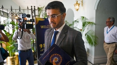 Former BCCI president Sourav Ganguly (AFP)