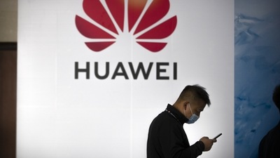 The United States placed Huawei on an export blacklist in 2019, banning the telecom giant from buying components and technology from U.S. companies without U.S. government approval (AP)