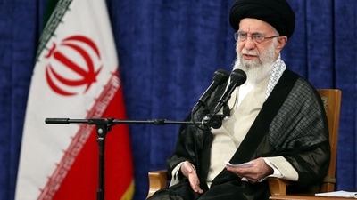 Iran's Supreme Leader Ayatollah Ali Khamenei is seen. (Reuters)
