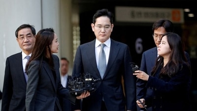 Jay Y. Lee, also generally known as Lee Jae-yong, has served as Samsung’s de facto leader since 2014. (Reuters)