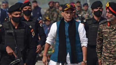 Defence minister Rajnath Singh said India will consider its objective of all-around development in J&K, and Ladakh after it reaches Gilgit-Baltistan (HT Photo/Waseem Andrabi) Defence minister Rajnath Singh said India will consider its objective of all-around development in J&K, and Ladakh after it reaches Gilgit-Baltistan (HT Photo/Waseem Andrabi)