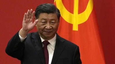 Chinese President Xi Jinping is seen. (AP)