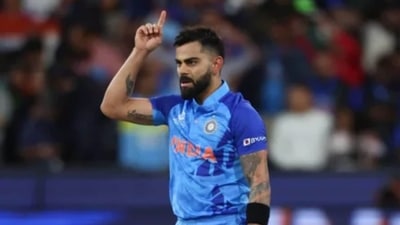 Virat Kohli for Team India. (AP) Virat Kohli for Team India. (AP)