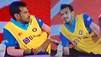 Chahal is yet to play in the 2022 T20 World Cup (Twitter) Chahal is yet to play in the 2022 T20 World Cup (Twitter)