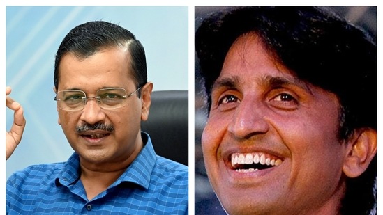 Kejriwal's former aide Kumar Vishwas made a comment on the ongoing debate over Kejriwal's proposal to PM Modi to include the photos of Lakshmi-Ganesh on currency notes. Kejriwal's former aide Kumar Vishwas made a comment on the ongoing debate over Kejriwal's proposal to PM Modi to include the photos of Lakshmi-Ganesh on currency notes.