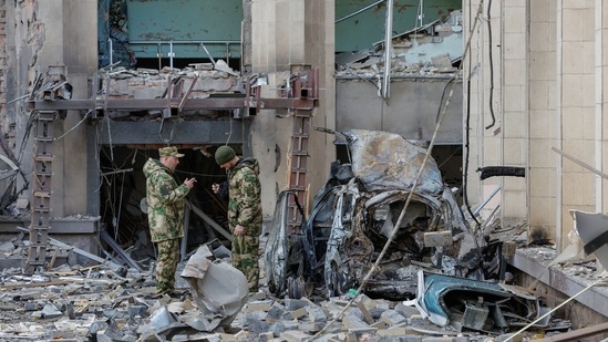 The United states and Ukraine denied the existence of any laboratories to produce biological weapons in the country.(REUTERS)