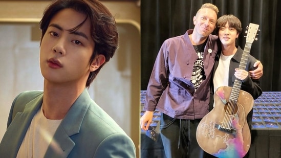BTS' Jin is collaborating with Coldplay for his solo debut.