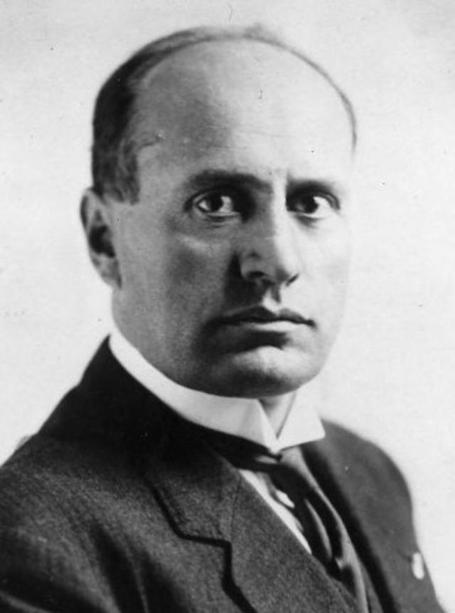 Benito Mussolini (Wikimedia Commons) Benito Mussolini (Wikimedia Commons)