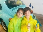 Roohi and Yash on their job. Roohi and Yash on their job.